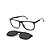 Óculos Carrera Masculino 2 em 1 Clip-On Hyperfit 16/CS Black - Imagem 1