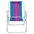 Cadeira Alta Mor Azul/Roxo/Rosa Alumínio Ref.2101 - Imagem 2