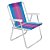 Cadeira Alta Mor Azul/Roxo/Rosa Alumínio Ref.2101 - Imagem 1