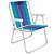 Cadeira Alta Mor Verde/Azul/Roxo Alumínio Ref.2101 - Imagem 1