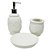 Kit Para Banheiro Porcelana Brilho de Diamante BLHW-2760 - Imagem 3