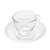 Jogo 4 Xícaras Café Wolff 80ml C/ Pires em Cristal Ref.27899 - Imagem 3