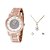 Kit Relógio Feminino Champion + Brinco e Colar CN25136E - Imagem 5