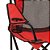 Cadeira Dobrável Coleman Aço Ref.20161104 - Vermelho - Imagem 2