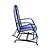 Cadeira de Jardim Adulto Com Mola Luxo - Azul Pérola - Imagem 3