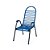 Cadeira de Jardim Infantil Luxo - Azul Pérola - Imagem 1