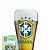 Copo P/ Cerveja Chuteira 370ml Globimport - Brasão Brasil - Imagem 2