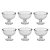 Jogo 6 Taças de Cristal P/ Sobremesa Pearl Wolff Ref.28390 - Imagem 1
