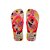 Chinelo Havaianas Kids Flores Bege Palha - 29/30 - Imagem 1