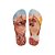 Chinelo Havaianas Slim Paisage Bege Palha/Laranja - 37/38 - Imagem 1