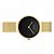 Relógio Feminino Curren Analogico C9016L GN50004 Dourado/Pto - Imagem 3