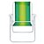Cadeira Alta Mor Verde Escuro/Verde Claro Aço Ref.2002 - Imagem 2