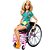 Boneca Barbie Fashion Loira Cadeira de Rodas Mattel - GRB93 - Imagem 1