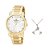 Kit Relógio Feminino Champion + Brinco e Colar CN26279W - Imagem 1