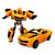 Carrinho Vira Robô Importway Change Robot BW157AM - Amarelo - Imagem 2