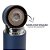 Garrafa Squeeze Térmico Termopro 500ml Inox TP6584 - Azul - Imagem 2