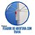 Guarda-Sol Importway 1,80m Estampa Azul IWGS-180 - Imagem 3