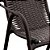 Cadeira de Jardim e Varanda Adulto Super Luxo Junco - Tabaco - Imagem 2