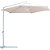 Ombrelone Mor Malibu 3,00m Com base Ref.409001 - Bege - Imagem 1