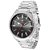 Relógio Masculino Tuguir Analógico TG162 TG30203 Prata/Preto - Imagem 2