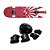 Skate Com Kit de Proteção Unitoys Ref.1042 - Shape Vermelho - Imagem 1