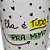 Caneca Mãe Ela é Tudo Pra Mim Millenium Ref.1125 - Branco - Imagem 2