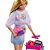Boneca Barbie Conjunto Malibu Cabeleireira Mattel HNK95 - Imagem 4