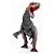 Dinossauro Bee Toys T-Rex Invencible em Vinil Ref.0582 Preto - Imagem 2