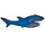 Tubarão C/ Boneco Bee Toys Shark Attack 3 Peças Ref.0695 - Imagem 1