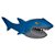 Tubarão C/ Boneco Bee Toys Shark Attack 3 Peças Ref.0695 - Imagem 2