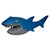 Tubarão C/ Boneco Bee Toys Shark Attack 3 Peças Ref.0695 - Imagem 3