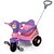 Moto Triciclo Infantil Calesita Velocita Ref.959 - Rosa - Imagem 2