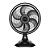 Ventilador de Mesa Britânia Ventus 400 Turbo 140W Preto 127V - Imagem 1