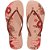 Chinelo Havaianas Slim Organic Rosa Ballet/Dourado - 39/40 - Imagem 1