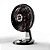 Ventilador de Mesa/Parede Philco 155W PVT400 Bordô - 127V - Imagem 2