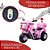 Mini Moto Elétrica Infantil Importway 6V BW002R - Rosa - Imagem 4