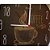 Relógio de Parede Herweg 26cm Quartz Café 660014-021 Branco - Imagem 3