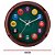 Relógio de Parede Herweg Quartz Sinuca 660117-177 Marrom - Imagem 2