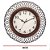 Relógio de Parede Herweg Quartz 660124-304 Marrom Chocolate - Imagem 2