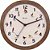 Relógio de Parede Herweg 26cm Quartz 6658-323 Madeira - Imagem 1