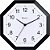 Relógio de Parede Herweg Quartz Octogonal 6662-034 Preto - Imagem 1