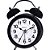 Relógio Despertador Herweg Quartz 2707-034 Preto - Imagem 1