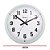 Relógio de Parede Herweg 40cm Quartz 6129-132 Branco Fosco - Imagem 2