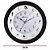 Relógio de Parede Herweg 30cm Quartz Passaros 6370-035 Preto - Imagem 2