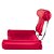 Cadeira Poltrona Boia Flutuante Importway IWCPBF-VM Vermelho - Imagem 4