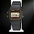 Relógio Masculino Casio Vintage Digital F-91WG-9QDF Preto - Imagem 5