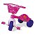 Triciclo Infantil Fofete Com Cestinha Xalingo Ref.07665 Rosa - Imagem 1