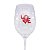 Taça de Vinho Decorada Catuaí Namorados LOVE 385ml - Imagem 3