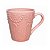 Caneca Oxford Dalas 280ml Com Alto-relevo - Rosa - Imagem 1
