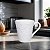 Caneca Oxford Dalas 280ml Com Alto-relevo - Branco - Imagem 3